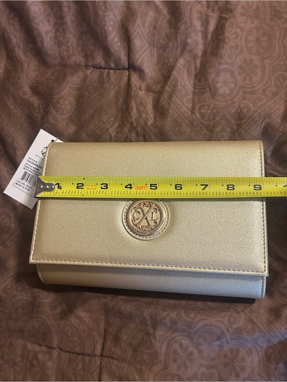 Cxl clutch bag with chain - Picture 7 of 9